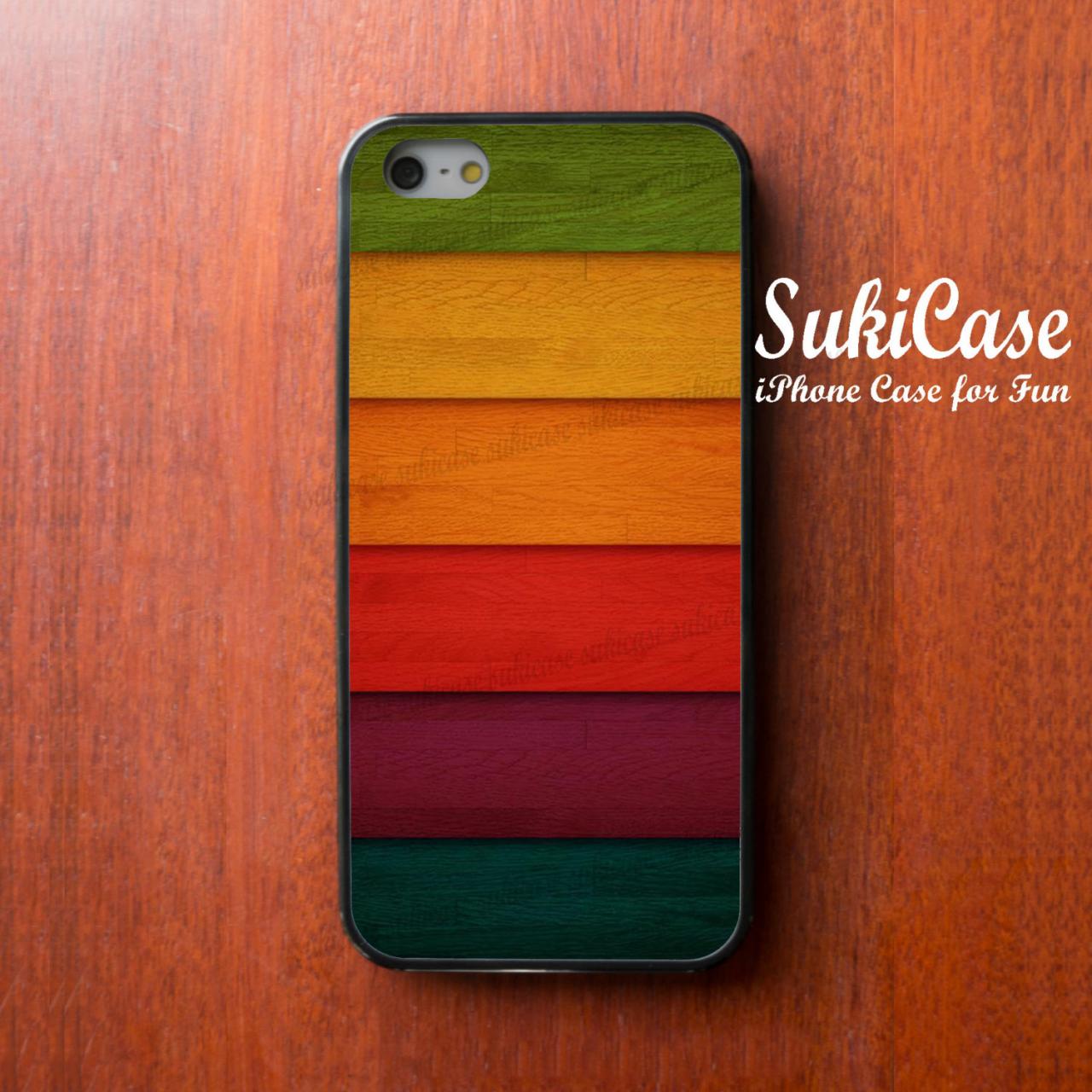 Iphone 5s Case Hot Color Wooden Wall Wood Iphone Case Iphone 5